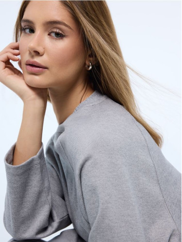 Mohito - Суитшърт basic - сиво