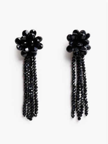 Mohito - Висящи обеци - черен