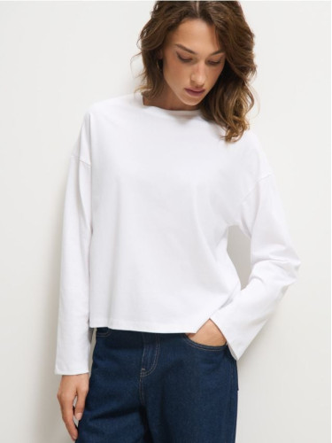 Mohito - LADIES` SWEATSHIRT - бяло