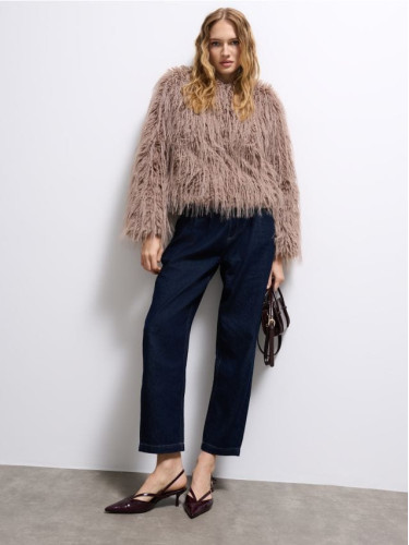 Mohito - Дънки от пран еластичен деним regular - нави