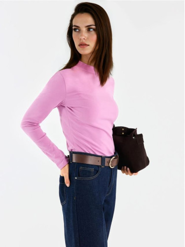 Mohito - Блуза с дълъг ръкав - розово