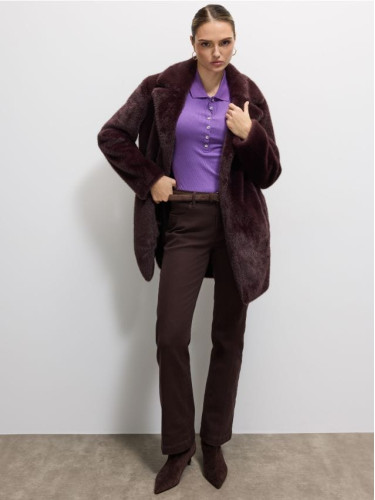 Mohito - Дънки тип bootcut - тъмно кафяво