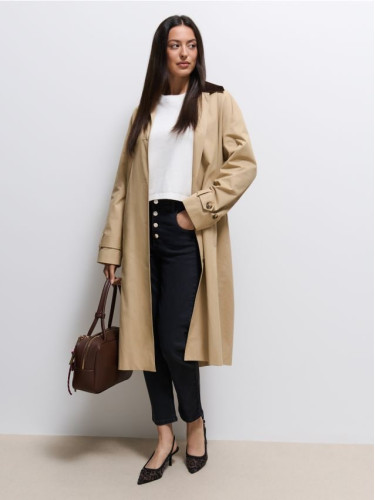 Mohito - Дънки mom slim - сиво