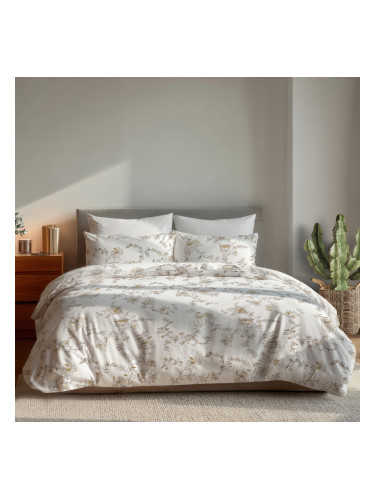 Спално бельо ЛИН, 100% Памук Ранфорс, 4 части