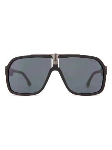 Carrera 1014/S 003 2K 64 - правоъгълна слънчеви очила, мъжки, черни