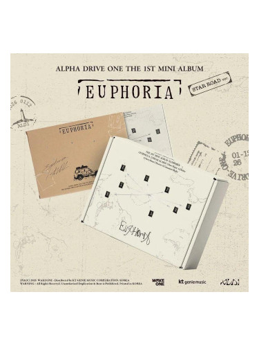 ALPHA DRIVE ONE | 1st Mini Album: EUPHORIA (Star Road Ver.)