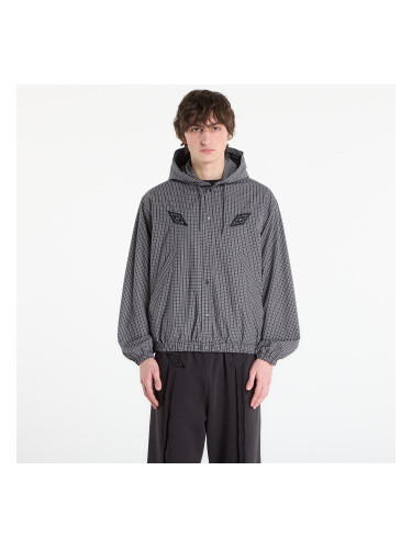 Риза Umbro by SlamJam Gingham Masked Shirt Coffee Brown/ White/ Black S