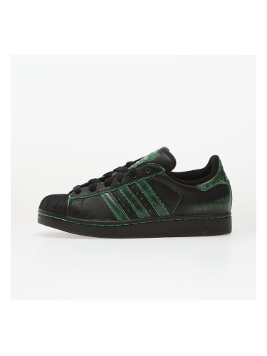 Сникърси adidas Superstar II W Core Black/ Core Black/ Semi Screaming Green EUR 35 1/2