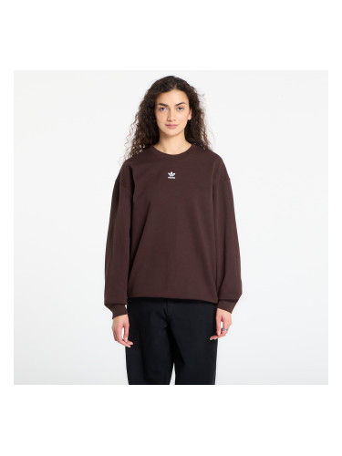 Суитшърт adidas Essentials Oversized French Terry Sweatshirt Aurora Coffee L