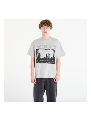 Тениска PLEASURES Incognito T-Shirt Silver S