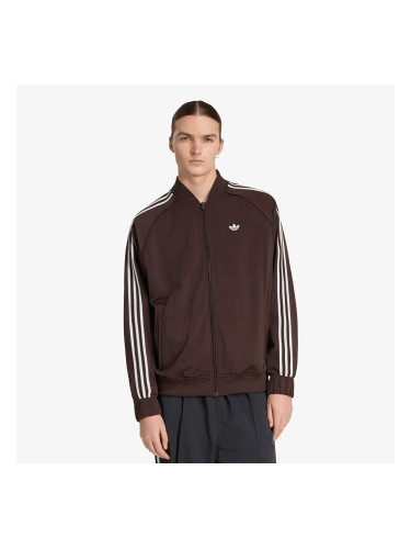 Суитшърт adidas Britcore Superstar Tracktop Aurora Coffee L