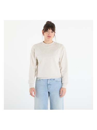 Суитшърт Calvin Klein Jeans Ls Embossed Monologo Terry Crewneck ? XS