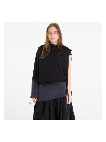 Тениска Y-3 Dip Dye Cinched Drape T-Shirt Black L