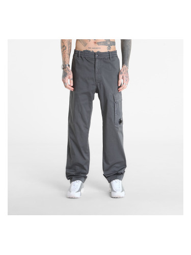 Панталони C.P. Company Stretch Sateen Regular Cargo Pants Gunmetal Grey 48