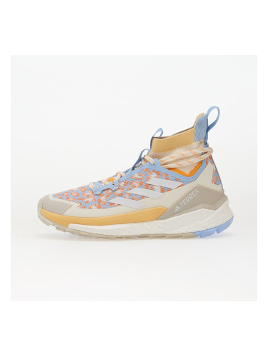 Сникърси adidas Terrex Free Hiker 2.0 Hiking Glow Blue/ Ftwr White/ Pure Tangerine EUR 35 1/2