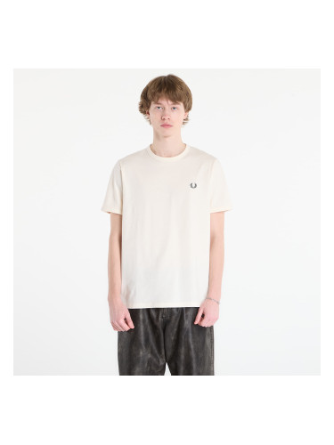 Тениска FRED PERRY Ringer T-Shirt Ecru L