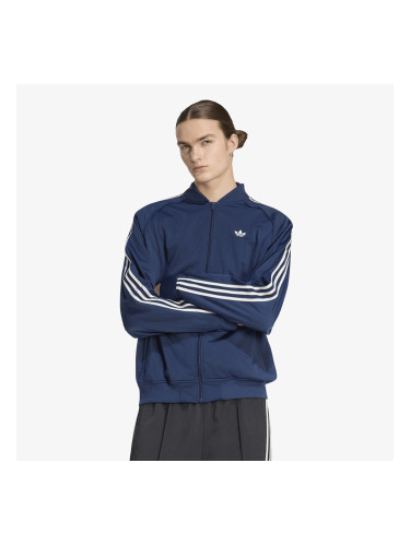 Суитшърт adidas Britcore Superstar Tracktop Night Indigo L
