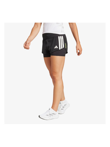 Къси панталони adidas Adizero Running 2-In-1 Gel Pocket Shorts Black M