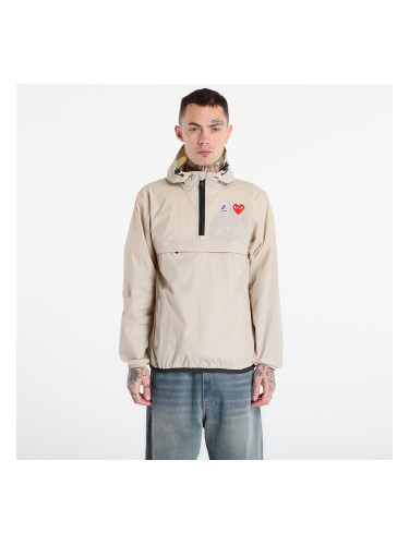 Яке Comme des Garçons PLAY x K-Way Jacket UNISEX Beige L