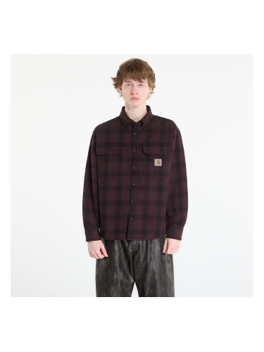 Риза Carhartt WIP L/S Edmands Shirt UNISEX Edmands Check/ Natural/ Palisander L