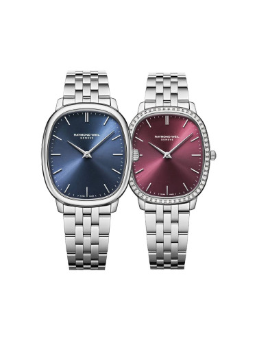 Комплект часовници за двойки Raymond Weil Toccata Heritage 2280-ST-50001-5280-STS-45001