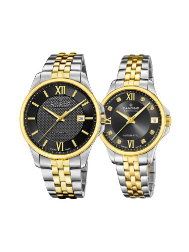 Комплект часовници за двойки Candino C4769/4-C4771/5