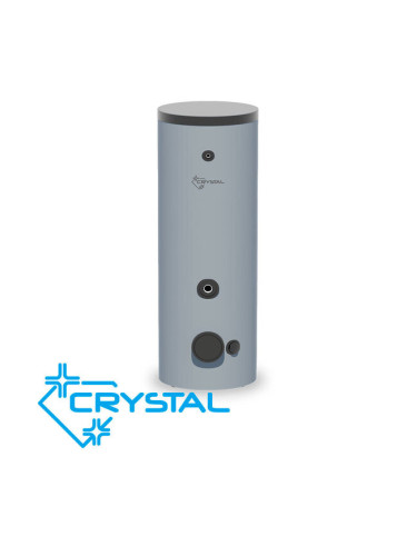 Комбиниран бойлер Crystal 160 L, с 1 увеличен топлообменник