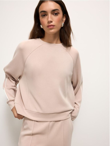 Mohito - Суитшърт basic - бежово