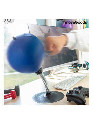 Настолна Надуваема Боксова Круша против Стрес Hittres InnovaGoods