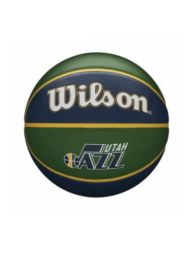 Баскетболна Топка Wilson  NBA Team Tribute Utah Jazz Син