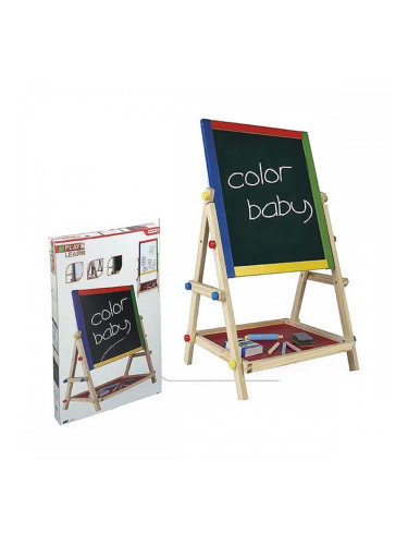 Двустранна Шистова Дъска Colorbaby Аксесоари 65 x 38 cm