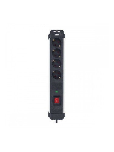 Табло с 4 гнезда с бутон за включване TM Electron TMUAD404