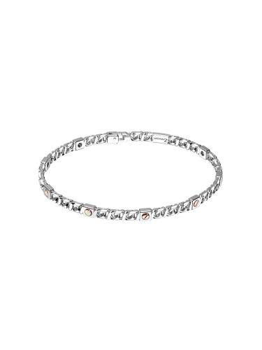 Сребърна мъжка гривна Zancan EXB892R