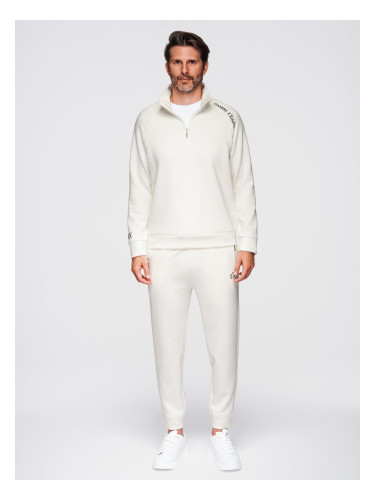 Мъжки комплект: суитшърт с яка с изправена яка + джогър панталон