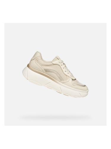 Бежови дамски маратонки Geox Nebula 2.0 X