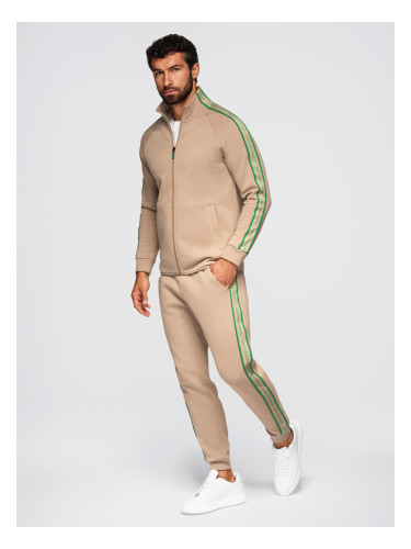 Ombre Men's elegant set suit vest + shorts