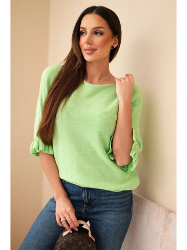 Дамски пуловер Kesi Włoski с прилеп