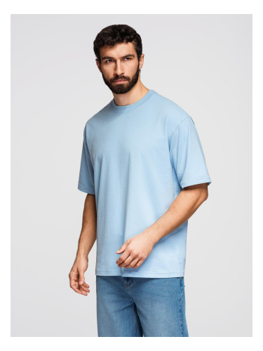 Мъжка тениска Ombre LOOSE FIT - синя