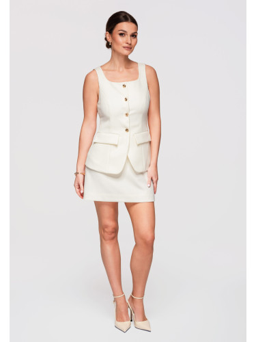 Макси рокля с каскадни волани