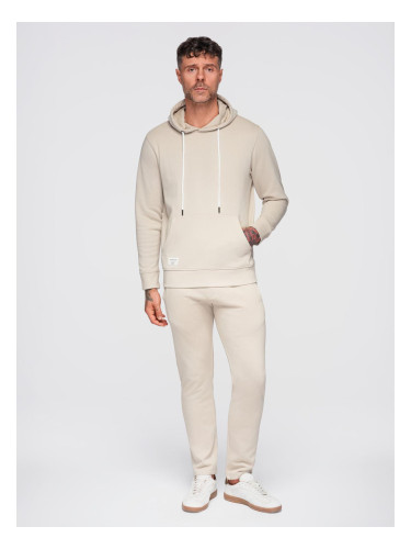 Мъжки комплект суитшърт и панталон с омбре принт