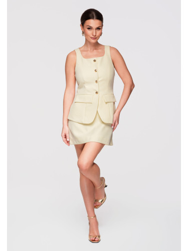 Вечерна макси рокля с волани