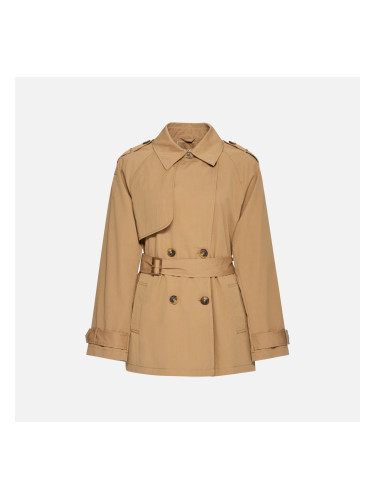 Бежов дамски тренчкот Geox Lampedusa