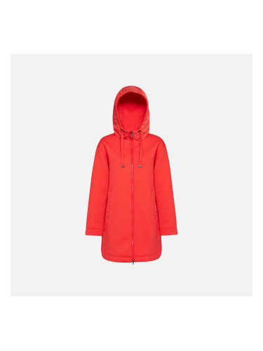 Red Women's Parka Geox Sweater - Ladies