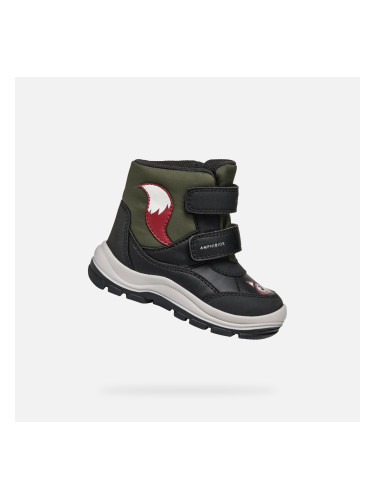 Черни момчешки зимни обувки Geox Flanfil B Abx