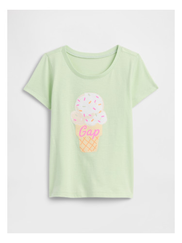 Тениска с лого на GAP за момичета