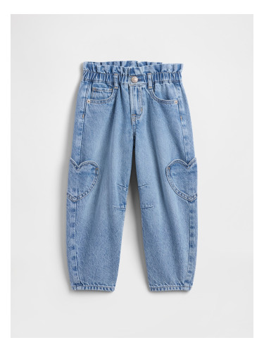 Детски дънки GAP Paperbag Horseshoe