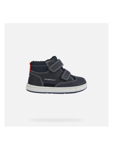Dark Blue Geox Trottola Boy WPF Boys' Sneakers - Boys