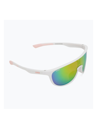Детски слънчеви очила Sportstyle 515 white matt/mirror pink