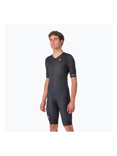 Мъжки костюм за колоездене Castelli Core Tri black