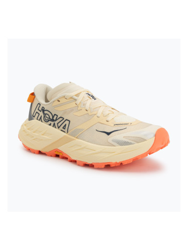 Дамски обувки за бягане HOKA Speedgoat 7 vintage yellow/neon flame